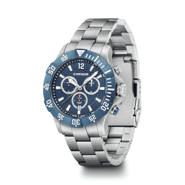 WENGER Swiss Made SEAFORCE Chrono Chronograph Men's Watch - Image 3